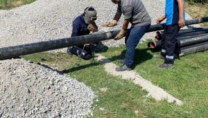 Ferizli’de su iletimi sorununu Büyükşehir SASKİ çözdü