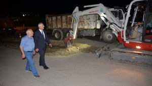 Alt Yapısı Biten Sokaklarda Asfalt ve Kaldırım Çalışması