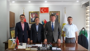 Genel Başkan Yardımcısı Zenbilci'den Başkan Gündoğdu'ya Ziyaret