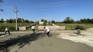 Arifiye Belediyesinden Beton Yol Çalışması