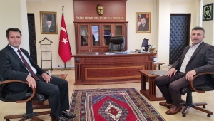 Başkan Özen’den, Kaymakam Canpolat’a Hayırlı Olsun Ziyareti