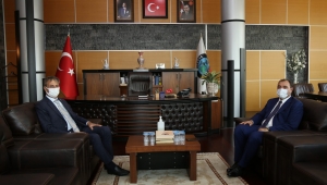 Vali Kaldırım’dan Başkan Alemdar’a Ziyaret