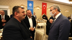 Başkan Ekrem Yüce, Muhtarlarla Bir Araya Geldi