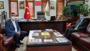 Kaymakam Canpolat’tan Başkan Özen’e Ziyaret