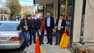 Başkan Özen’in Esnaf Ziyaretleri Sürüyor