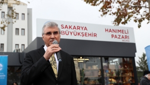 Büyükşehir'in 'Hanımeli Pazarı' Hizmete Açıldı