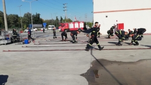 Büyükşehir İtfaiyesinden Yangın Eğitimi