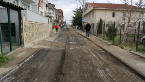 Bahçelievlerde On Bir Sokak Asfalta Hazır