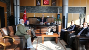 Başkan Alemdar’a Okul Aile Birliği Ziyareti