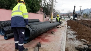 Büyükşehir SASKİ Kuzuluk’ta Yağmursuyu Hattını Yeniliyor