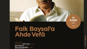 Faik Baysal’a Ahde Vefa Gecesi AKM’de