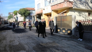 Alemdar, Asfalt Çalışmalarını Yerinde İnceledi