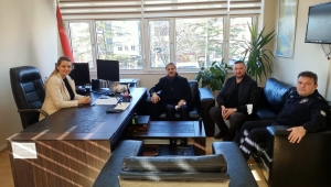 Alemdar ve Erken İlçe Emniyet Müdürü Sibel Özkan’ı Ziyaret Etti