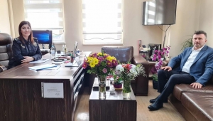 Başkan Özen’den, Yeni Emniyet Müdürüne Hayırlı Olsun Ziyareti