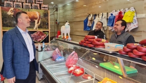 Başkan Özen, Esnaf Ziyaretlerine Devam Ediyor