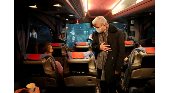 Başkan Yüce Sürücülere ve Yolculara Çorba İkram Etti