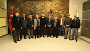 Muhtarlar Başkan Alemdar’ı Ziyaret Etti