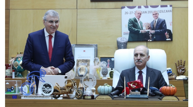Prof. Dr. Kurtulmuş, Yüce’den Sakarya’yı Dinledi