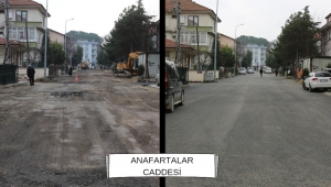 Serdivan’da Sokaklar Yenileniyor