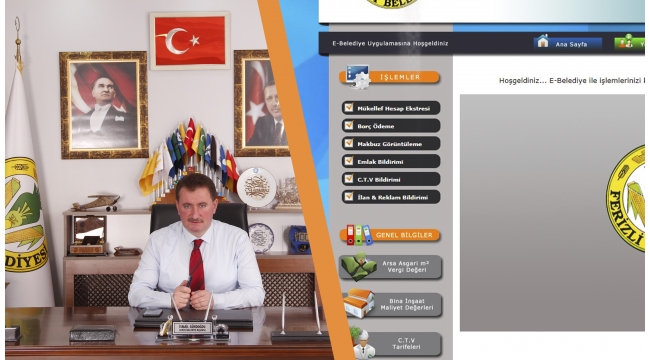 Ferizli Belediyesi’nde Online Ödeme Dönemi Başladı
