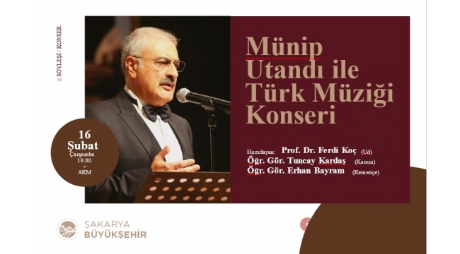 Kültür ve Sanatseverler Türk Müziği Konser Etkinliğinde Buluşacak