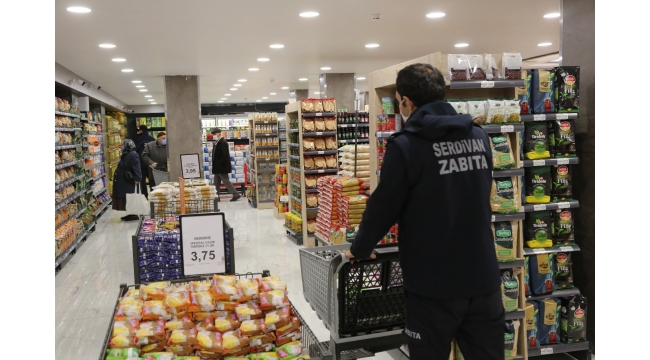 Serdivan'da Marketlerde Denetim