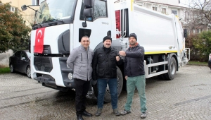 Arifiye Belediyesine Son Model Yeni Çöp Kamyonu