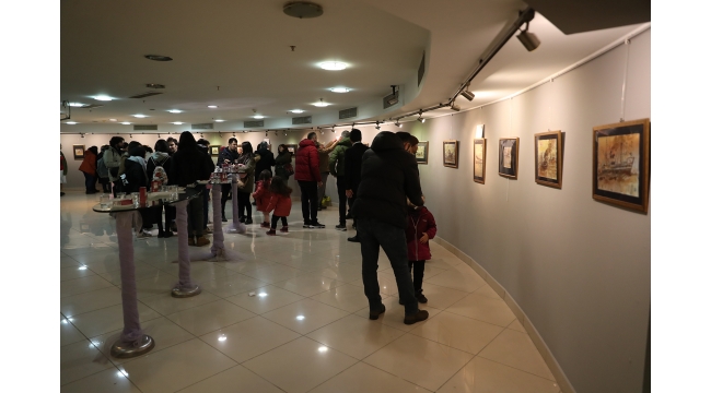 Çanakkale Zaferi Resim Sergisi ve Konserle AKM’de Anıldı
