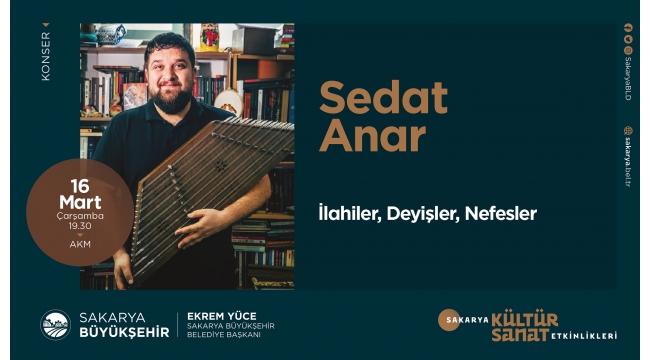 Kültür Sanat Etkinlikleri Sedat Anar Konseriyle Devam Edecek