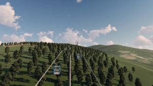 Teleferik İnşaatında Durdurma Söz Konusu Değil