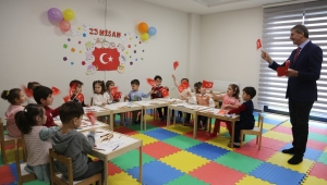 Başkan Alemdar 23 Nisan'ı Çocuklarla Birlikte Kutladı