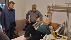 Başkan Özen’den Hasta Ziyaretleri