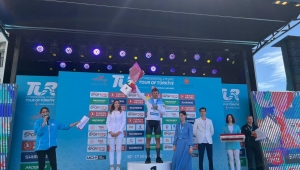 Cumhurbaşkanlığı Bisiklet Turu’ndan Büyükşehirli Sporcuya Ödül