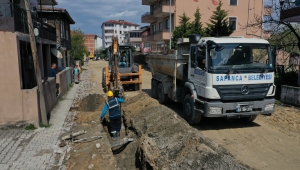 Sapanca’da Kayacan Caddesi Güzelleşiyor