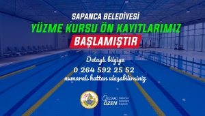 Sapanca’da Yüzme Havuzu Ön Kayıtları Başladı