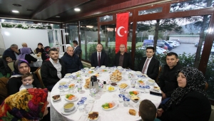 Şehit Ve Gazi Aileleri İftarda Buluştu