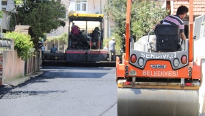Serdivan’da Bayram Öncesi Asfalt Mesaisi
