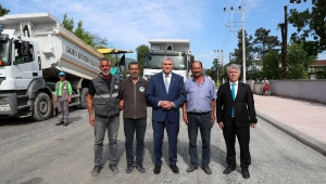 Akyazı Kuzuluk Caddesi Yeni Yüzüne Kavuştu
