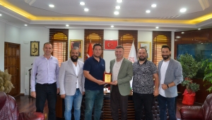 Başkan Özen’e Teşekkür Ziyareti