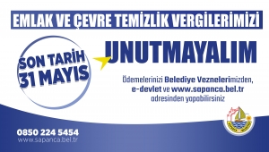  Emlak Vergisi Ödemesinde 1. Taksit için Son Tarihi 31 Mayıs 2022