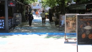 İşlem Bitti Kafeler Sokağı Yeni Yüzüne Kavuştu