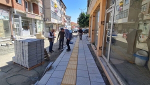 Kayacan Caddesi’nde Yenileme Çalışmaları Devam Ediyor