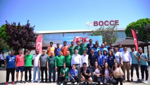 Bir başarı da Bocce branşında geldi