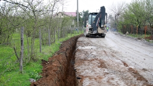 Büyükşehir’den Sapanca’nın yüksek kesimlerine altyapı hizmeti
