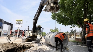 Kudüs Caddesi’ndeki Altyapı Çalışmaları Aralıksız Sürüyor