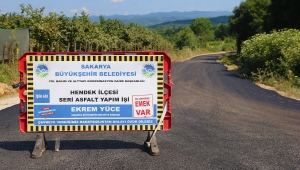 Büyükşehir’den Hendek’te Asfalt Mesaisi