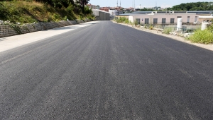 Büyükşehir süratle bitirdi: Yeni hastanenin acil yolu tamam