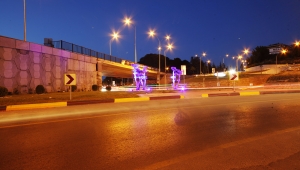 Sakarya Köprülü Kavşağı Son Haliyle Işıl Işıl