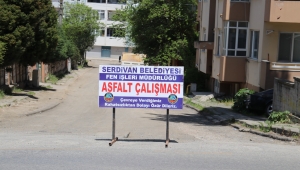 Serdivan'a 7 Ayda 16,5 Km Asfalt