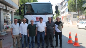 TBB TARAFINDAN FERİZLİ BELEDİYESİ’NE YOL SÜPÜRGE ARACI HİBE EDİLDİ